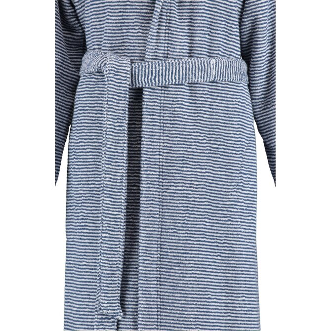 Peignoir pour dames Cawö 3336 Navy-weiss 46 Peignoir pour dames Cawö 3336 Navy-weiss 46