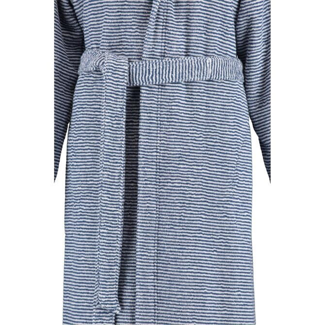 Peignoir pour dames Cawö 3336 Navy-weiss 44