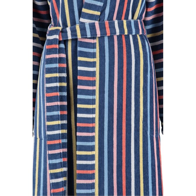 Cawö Peignoir pour dames 3343 Blau-multi 38 Cawö Peignoir pour dames 3343 Blau-multi 38