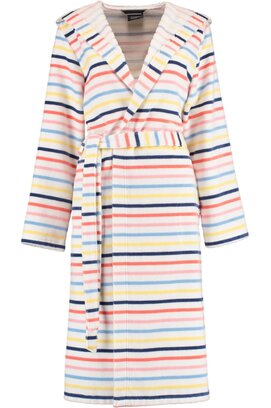 Cawö Dames Badjas 3344 Weiss-multi  44