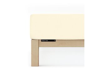 Schlafgut Drap-housse en éponge L - 140x200 - 160x200 132 Yellow Light