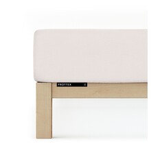 Schlafgut Badstof Hoeslaken L - 140x200 - 160x200 744 Sand Light