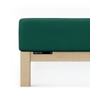 Schlafgut Schlafgut Drap-housse éponge S - 90x190 - 100x200 690 Green Deep