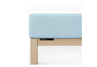 Schlafgut Drap-housse éponge M - 120x200 - 130x200 536 Blue Light