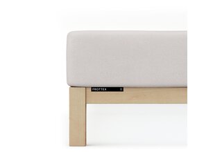 Schlafgut Drap-housse éponge L - 140x200 - 160x200 511 Grey Light