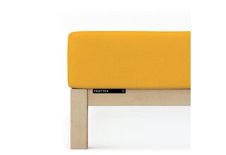 Schlafgut Drap-housse éponge L - 140x200 - 160x200 196 Jaune Profond