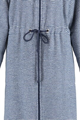 Cawö Peignoir pour dames 3335 Navy-weiss 40