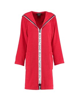 Cawö Dames Badjas 3101 Rot  XS