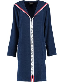 Cawö Dames Badjas 3101 Navy  S