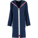 Cawö Cawö Dames Badjas 3101 Navy  L