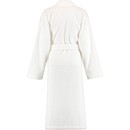 Cawö Cawö Dames Badjas 826 Weiss  M
