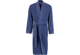 Cawö Heren Badjas 823 Blau  58/60