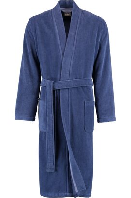Cawö Heren Badjas 823 Blau  46/48