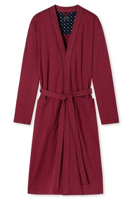 Schiesser Badjas 178407 bordeaux M 48/50