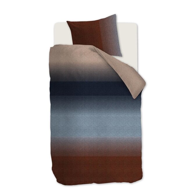 Beddinghouse Duco Dekbedovertrek - Blauw 140x200/220