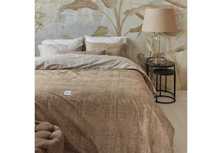 Housse de couette Rivièra Maison Coughton Court Sable 200x200/220