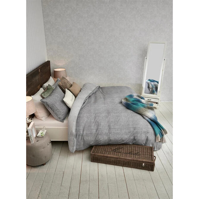 Housse de couette Rivièra Maison Coughton Court Anthracite 200x200/220