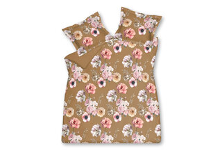 Vandyck Dekbedovertrek Foliage Sandy gold  200x200/220