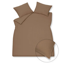 Vandyck Dekbedovertrek Washed Cotton cognac  140x200/220