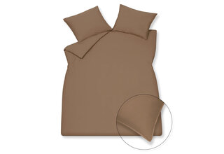 Vandyck Dekbedovertrek Washed Cotton cognac  140x200/220