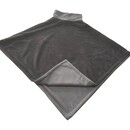 Poncho Kruisem double face 80x80 gris