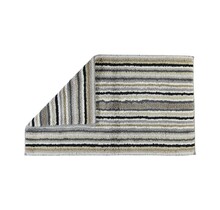 Cawö Tapis de bain rayé réversible 7048 37-Pezel 70x120