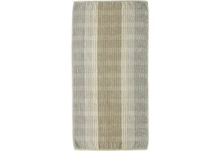 Cawö Cashmere Streifen Towel 50x100 Sand