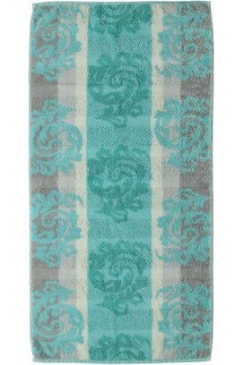 Cawö Cashmere Jacquard Badlaken Munt 80x150