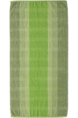 Cawö Cashmere Streifen Badlaken Kiwi 80x150