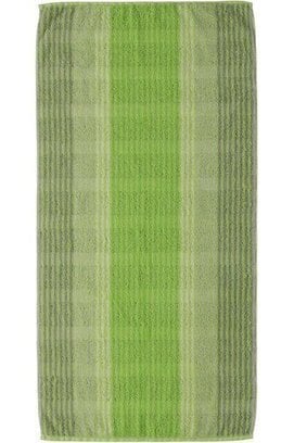 Cawö Cashmere Streifen Drap de bain Kiwi 80x150