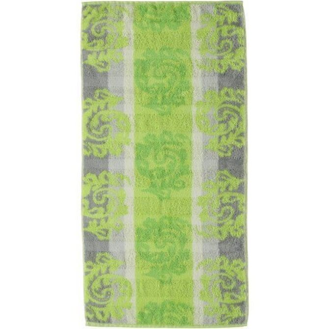 Cawo Cashmere Jacquard Towel Kiwi 50x100