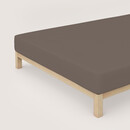 Schlafgut Schlafgut Pure Jersey Hoeslaken M - 120x200 - 130x220 790 Sand Deep