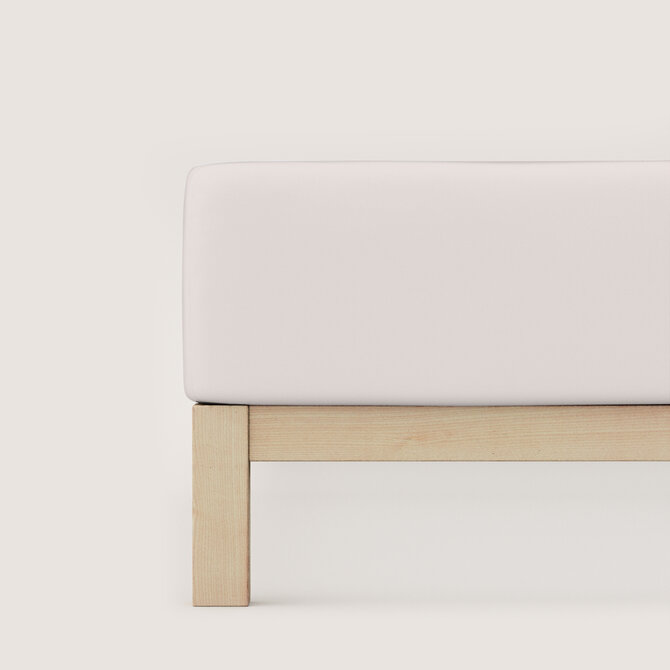 Schlafgut Pure Jersey Boxspring Hoeslaken L - 140x200 - 160x220 744 Sand Light