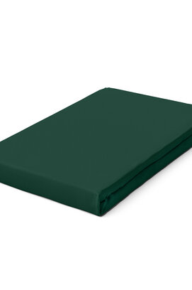 Schlafgut Pure Jersey Topper Fitted Sheet XL - 180x200 - 200x220 690 Green Deep