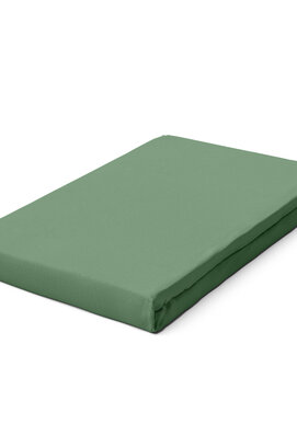 Schlafgut Pure Jersey Topper Hoeslaken XL - 180x200 - 200x220 665 Green Mid