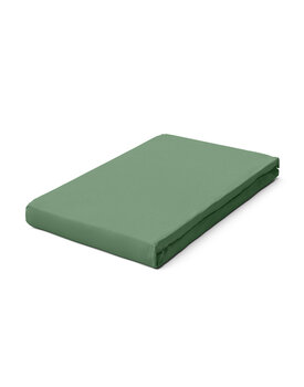 Schlafgut Pure Jersey Topper Hoeslaken XL - 180x200 - 200x220 665 Green Mid