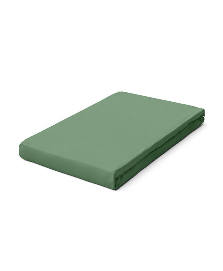 Schlafgut Pure Jersey Hoeslaken L - 140x200 - 160x220 665 Green Mid