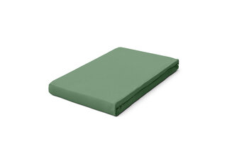 Schlafgut Pure Jersey Hoeslaken S - 90x190 - 100x220 665 Green Mid