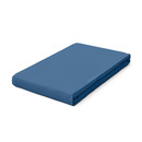 Schlafgut Schlafgut Pure Jersey Topper Hoeslaken L - 140x200 - 160x220 615 Blue Mid