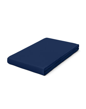 Schlafgut Pure Jersey Topper Hoeslaken XL - 180x200 - 200x220 570 Blue Deep