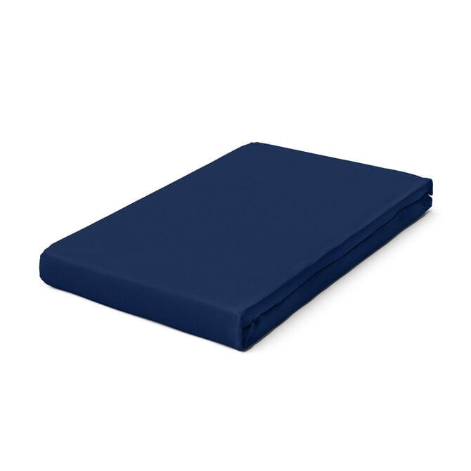 Schlafgut Pure Jersey Boxspring Drap-housse L - 140x200 - 160x220 570 Blue Deep