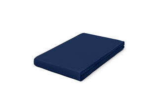 Schlafgut Drap-housse en pur Jersey L - 140x200 - 160x220 570 Blue Deep