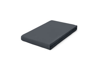 Schlafgut Drap-housse en jersey pur S - 90x190 - 100x220 556 Grey Deep