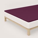 Schlafgut Schlafgut Pure Jersey Topper Fitted Sheet S - 90x190 - 100x220 542 Purple Deep