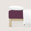 Schlafgut Schlafgut Drap-housse en jersey pur L - 140x200 - 160x220 542 Purple Deep