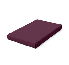 Schlafgut Pure Jersey Hoeslaken L - 140x200 - 160x220 542 Purple Deep