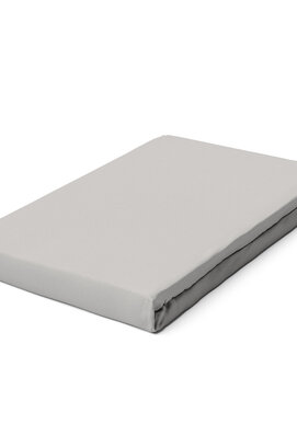 Schlafgut Pure Jersey Topper Fitted Sheet XL - 180x200 - 200x220 511 Grey Light