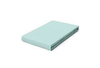 Schlafgut Pure Jersey Topper Hoeslaken S - 90x190 - 100x220 435 Petrol Light