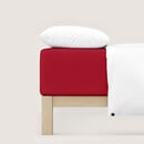 Schlafgut Schlafgut Pure Jersey Boxspring Drap-housse L - 140x200 - 160x220 285 Red Deep