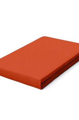 Schlafgut Pure Jersey Topper Fitted Sheet S - 90x190 - 100x220 269 Red Mid